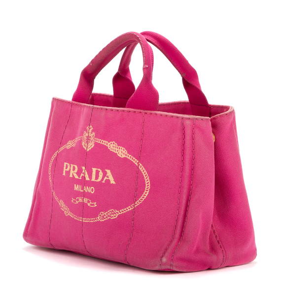Prada Canapa Tote Denim - Picture 2 of 8